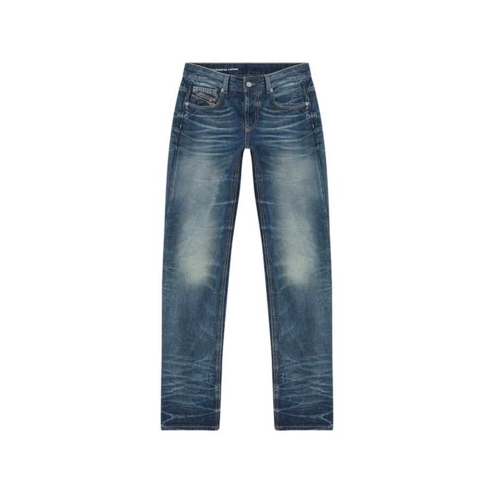 Diesel Blue Denim - Straight-Leg Jeans Women